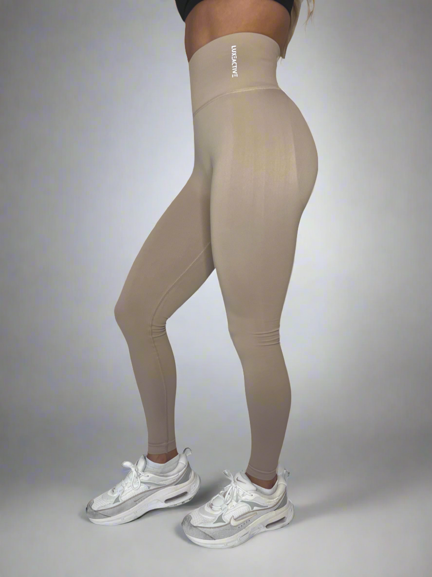 Seamless Sculpt Leggings Beige