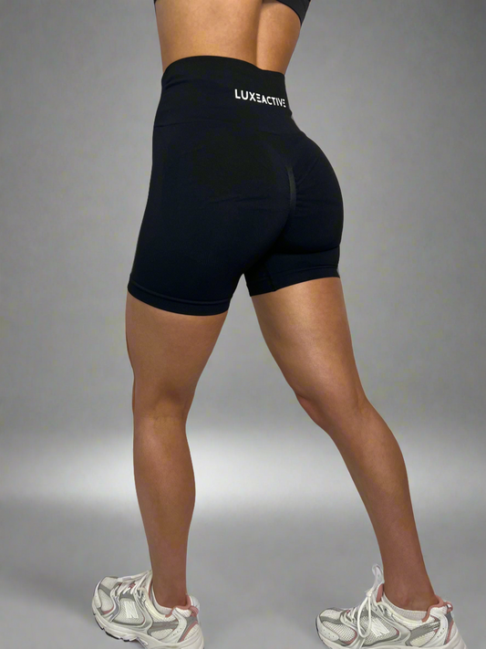 Seamless Sculpt Shorts Black